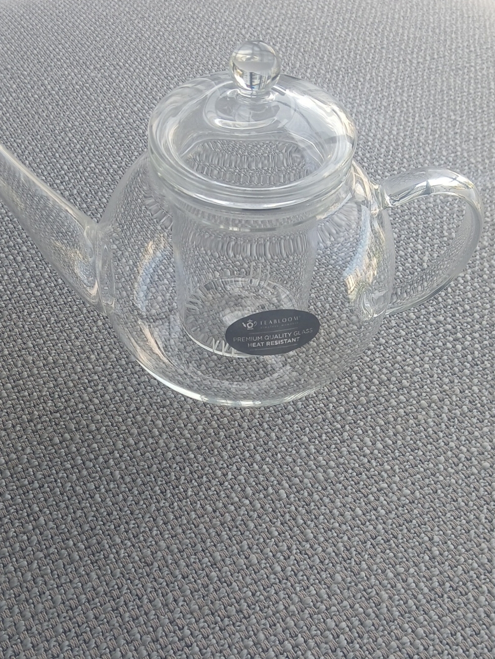 Clear Glass Teapot – Heat Resistant Borosilicate Glass.Teebloom